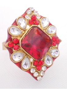 Kundan Finger Ring